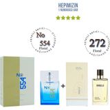 Bargello No: 554 + 272 Unisex / Kadın Parfüm Edp 50 ml Floral - MNMS554272 - 100 ml