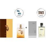 Bargello NO:451 + 585 Unisex / Erkek Parfüm EDP 50 ml Fresh / Floral - MNMS50NO451585 - 100 ml