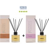 Bargello Odunsu Classic Place + Yasemin Romantic Place Dekoratif Ortam Kokusu 120 ml - Bambu Çubuklu