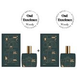 Bargello Oud Exc + Oud Exc Unısex Parfüm Edp Woody - Mnmsoudx2 - 100 ml