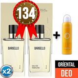 Bargello Parfüm 134X2 2 Adet Oriental 50 ml Edp + Oriental Deodorant 150 ml