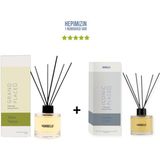 Bargello Tütün Grand Place + Sümbül Amber Iconic Place Dekoratif Ortam Kokusu 120 ml - Bambu Çubuklu