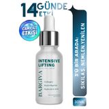 BARGİVA Intensive Lifting Yaşlanma Karşıtı Tri-Active Kolajen, Multi-Peptit ve Hyalüronik Asit Cilt Bakım Serumu 30 ml - Sıkılaştırıcı & Yoğun Nemlendirici