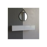 Barida Sanat Konsol İki Çekmeceli | Dresuar | Duvara Monte MDF Ahşap Raf | Makyaj Masası | 100 cm uzunluk