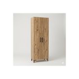 Barida Sanat MDF Modern Atlantik Çam Kiler Dolabı (160×50×30 cm)– Çok Amaçlı Mutfak, Banyo ve ÇamaşırDolabı