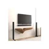 Barida Sanat Modern Ahşap Tv Ünitesi, Özel Tasarım Dekoratif Raf-tv Ünitesi-160 Cm