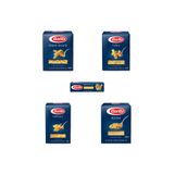 Barilla 5'li Makarna Seti, Penne Rigate, Fusilli, Spaghetti, Farfalle, Risoni, 500g