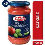 Barilla Basilico (Fesleğenli Domates) Makarna Sosu 400 gr x 3 'lü - 1,2 kg