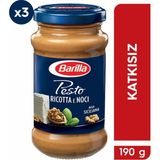 Barilla Cevizli Pesto (Pesto Ricotta E Noci) Makarna Sosu 190 gr x 3 'lü - 570 gr