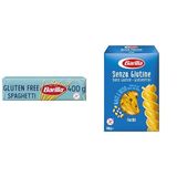 Barilla Glutensiz Spagetti (Spaghetti) Makarna 400 Gr ve Barilla Glutensiz Burgu (Fusilli) Makarna 400 Gr