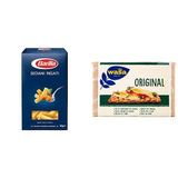 Barilla Ince Uzun (Sedani Rigati) Makarna 500 Gr & Wasa Sade Gevrek Ekmek (Crispbread Original) 275 Gr