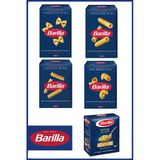 Barilla Makarna Seti 500 Gr X 5 Adet (Farfalle, Tortiglioni, Fusilli, Pipe Rigate, Risoni)