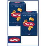 Barilla Mantı Makarna (Pipe Rigate) 500 Gr X 2 Adet