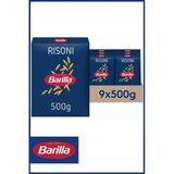 Barılla Risoni Arpa Şehriye 500 Gr X 9 Adet Koli Avantaj Paket İtalyan Orzo Makarna Seti