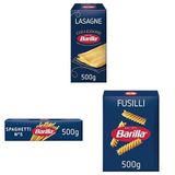 Barilla Seti | Lazanya 500 g. x1 + Spagetti No.5 x1 + Fusilli 500 g. x1