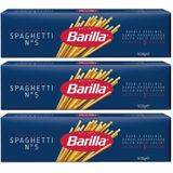 Barilla Spagetti (Spaghetti) Makarna No.5 500 g. (3 paketi)