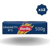 Barilla Spaghetti Makarna 500 gr - (12 Adet)