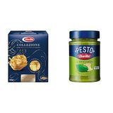 Barilla Tagliatelle Makarna 450 g. ve Barilla Fesleğenli Pesto (Pesto Genovese) Makarna Sosu 190 g.