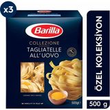 Barilla Tagliatelle Makarna 500 gr 3 'lü