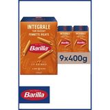 Barilla Tam Buğday Kalem Makarna (Integrale Pennette Rigate) 400 gr x 9 Adet