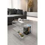 BARIN DESIGN Modern Metal Tel Orta Sehpa Yan Sehpa – Orta Sehpa ve Dekoratif Salon Masası