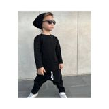 barin kids Çocuk 3 lü kaşkorse takım bere-bluz-şalvar