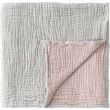 Barine Cocoon 4 Kat Müslin Blush Gri Bebek Battaniyesi - Standart