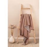 Barine Cocoon 4 Katlı Müslin Koltuk Şalı, Battaniye Kavrulmuş Kayısı - Renkli - 130 x 170 cm