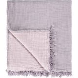 Barine Cocoon Mor %100 Pamuk King Size Yatak Örtüsü 240 x 260 cm - Standart
