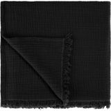 Barine Cocoon Siyah %100 Pamuk King Size Yatak Örtüsü 240 x 260 cm - Standart