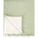 Barine Cocoon Yeşil %100 Pamuk King Size Yatak Örtüsü 240 x 260 cm - Standart