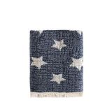 Barine Cuddling Star 4 Kat Müslin Lacivert Bebek Battaniyesi 75 X 145 Cm