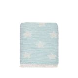 Barine Cuddling Star 4 Kat Müslin Mint Bebek Battaniyesi 75 X 145 Cm - Yeşil