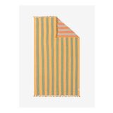 Barine Striped Gauze Pamuk Peştamal Sarı 90x175
