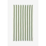 Barine Striped Gauze Pamuk Peştamal Yeşil 90x175