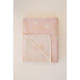 Barine Twinkle Star Yıldız Jakarlı Çocuk ve Bebek Battaniyesi 130x170 cm Pembe - 130 x 170 cm