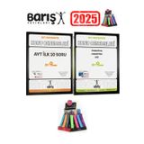 Barış 2025 Ayt İlk 10 Soru Konu Deneme+ AYT Matematik Fonksiyon Logaritma Dizi Konu Deneme+Kalemlik