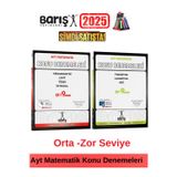 Barış Ayt Matematik Konu Denemeleri Seti(2 Kitap)+Kalemlik