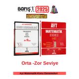 Barış Ayt Matematik Konu Denemeleri Tri-Lmt-Trv-İntgral-Fonk-Log-Dizi+Ayt 8 Deneme Seti+Kalemlik