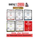 Barış Çelenk Ayt Matematik Konu Denemeler-11.Sınıf Konu Deneme-Ayt Deneme 8 Li Deneme Seti(6 Kitap)