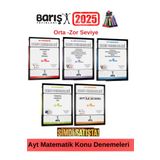 Barış Çelenk Ayt Matematik Konu Denemeler-11.Sınıf Konu Denemeleri (5 Kitap)+Kalemlik