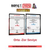 Barış Çelenk Ayt Matematik Konu Denemeleri Tri-Lmt-Trv-İntgral-Fonk-Log-Dizi(2 Kitap)+Kalemlik