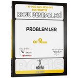 Barış Çelenk Yayınları TYT MSÜ ALES KPSS DGS Matematik Problemler Konu Denemeleri