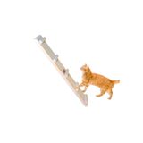 Barış Dizayn Doğal ahşap portatif - duvara/yere monte edilebilir kedi merdiven yol (60cm)