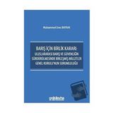 Barış İçin Birlik Kararı / On İki Levha Yayınları / Muhammed Enes Bayrak