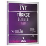 Barış Yayınları 2026 8 Adet TYT Türkçe Denemesi