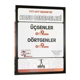 Barış Yayınları Tyt - Ayt Geometri Üçgenler Dörtgenler Konu Denemeleri