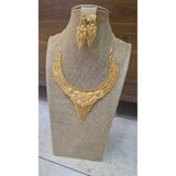 barisiva gold 22 ayar altın kaplama hint seti
