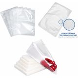Barışkan Vakum Poşeti -Gofrajlı Tırtıklı Çok Katmanlı 50 Adet 20 x 25 cm