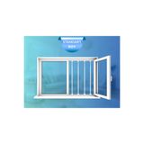 BARİYERPEN Pencere Güvenlik Bariyeri 80cm-130cm Arasında Uzayıp Kısalabilen Korkuluk 4 adet